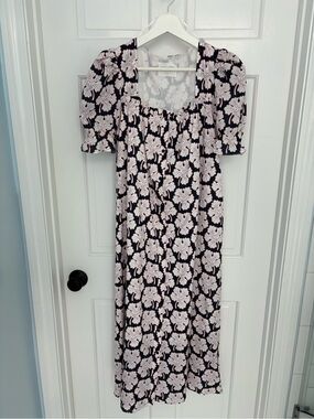 Hyacinth House | Dresses | Soft Pink Shimmer Stripes Mila Strapless Midi  Dress | Poshmark